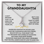 To my Granddaughter necklace