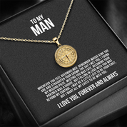 To My King necklace - Gold