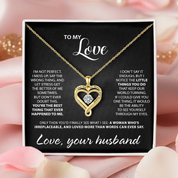 To my Love necklace - Gold