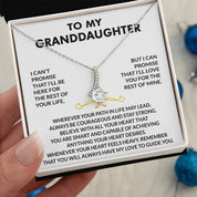 To my Granddaughter necklace detail