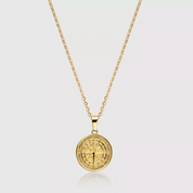 To My King necklace - Gold detail
