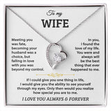 To my Wife - Forever Love Necklace