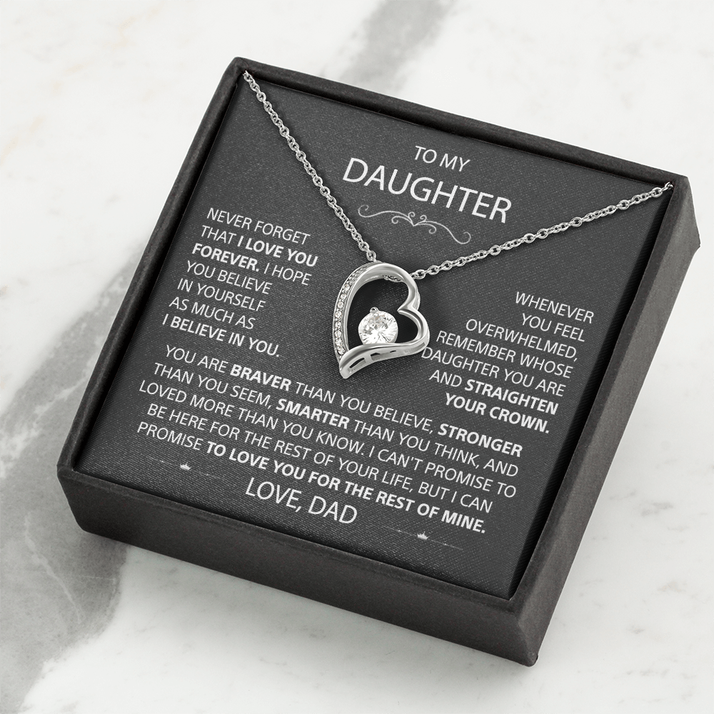 To my Daughter - Forever Love Necklace - detail 3
