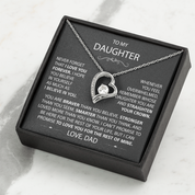 To my Daughter - Forever Love Necklace - detail 3