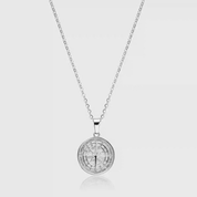 To My King necklace - Silver detail