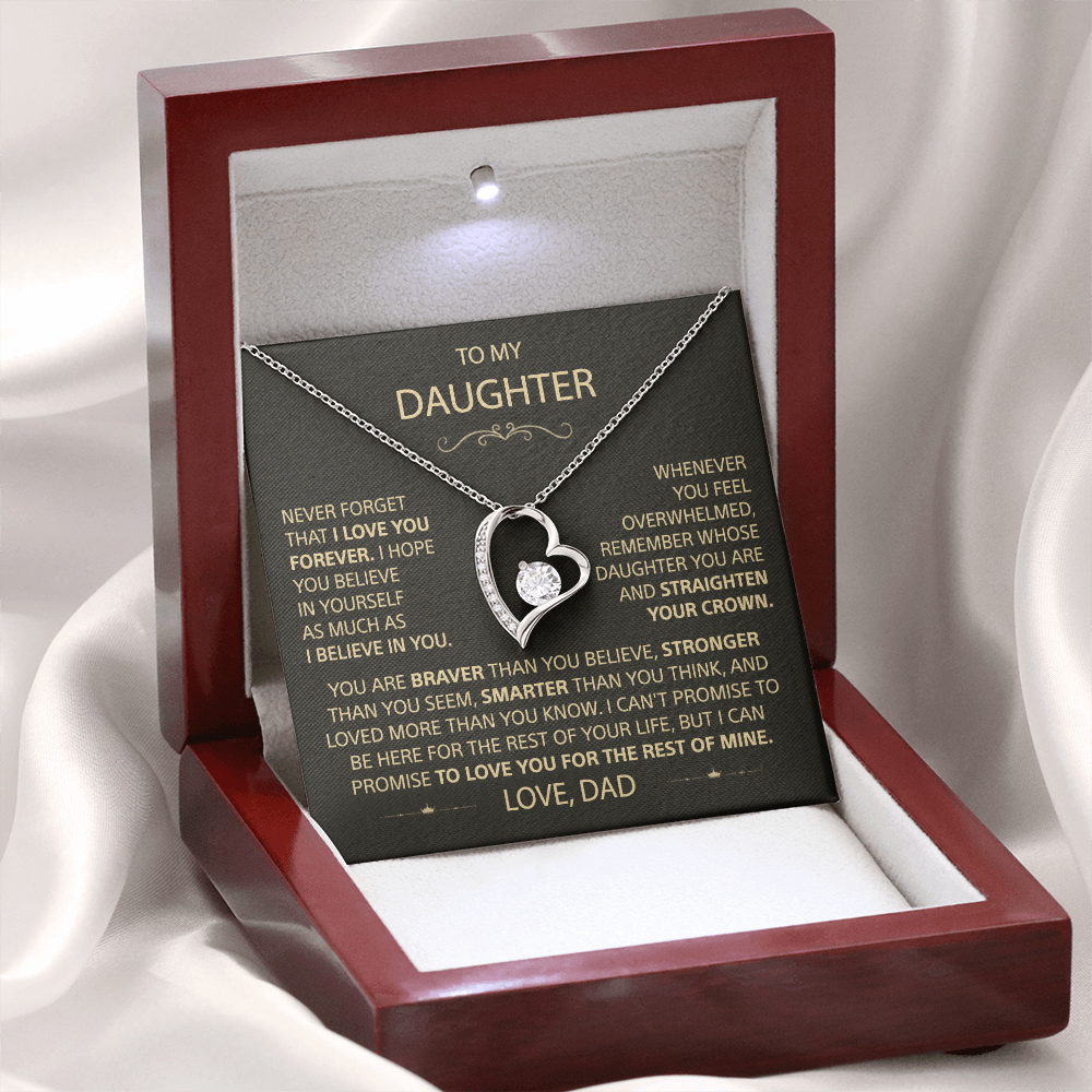 To my Daughter - Forever Love Necklace - detail 5