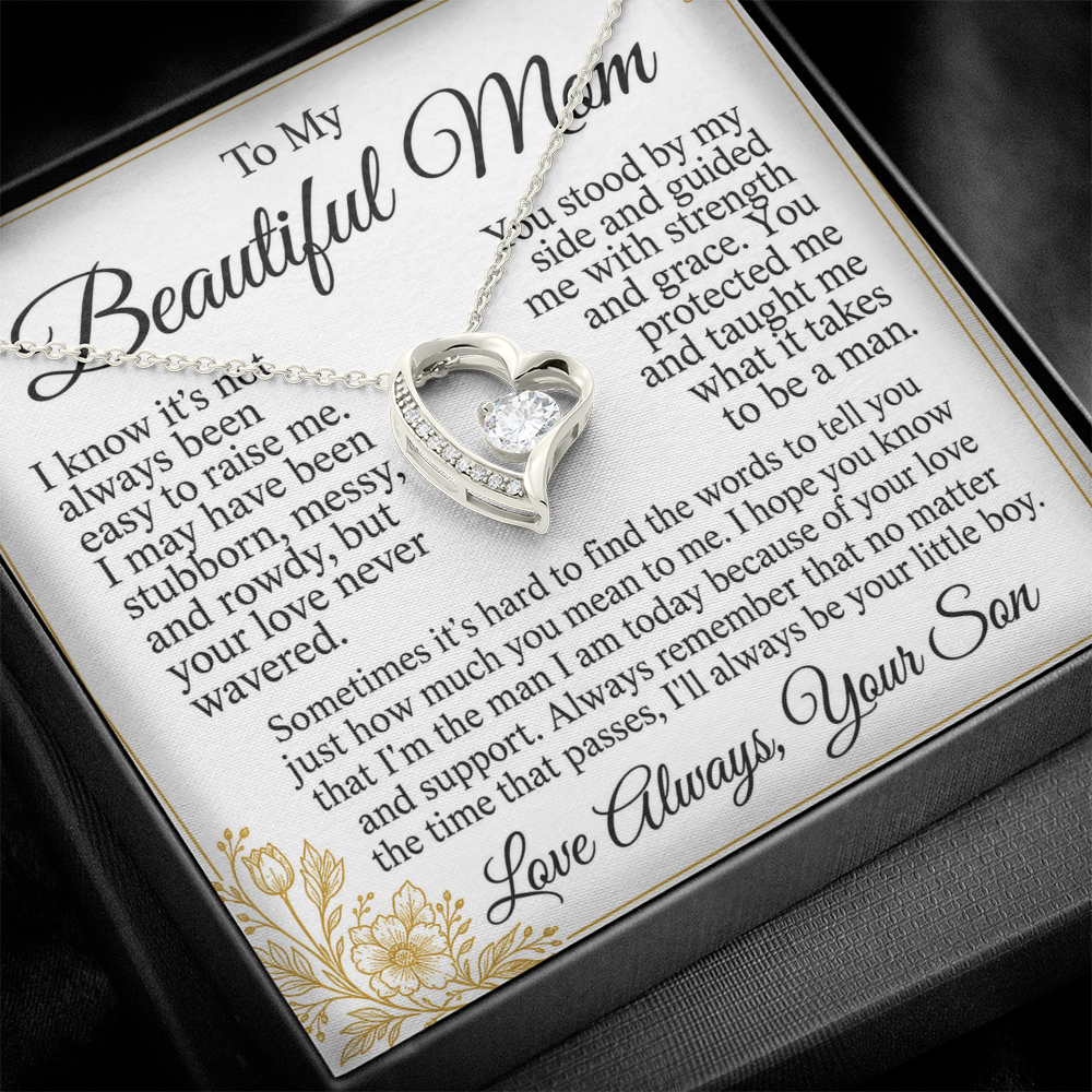 To my Mom - Forever Love Necklace - detail 4