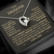 To my Daughter - Forever Love Necklace - detail 4