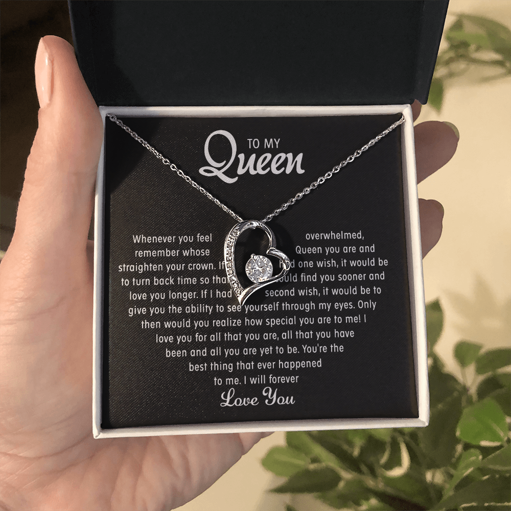 To my Queen - Forever Love Necklace - detail 3