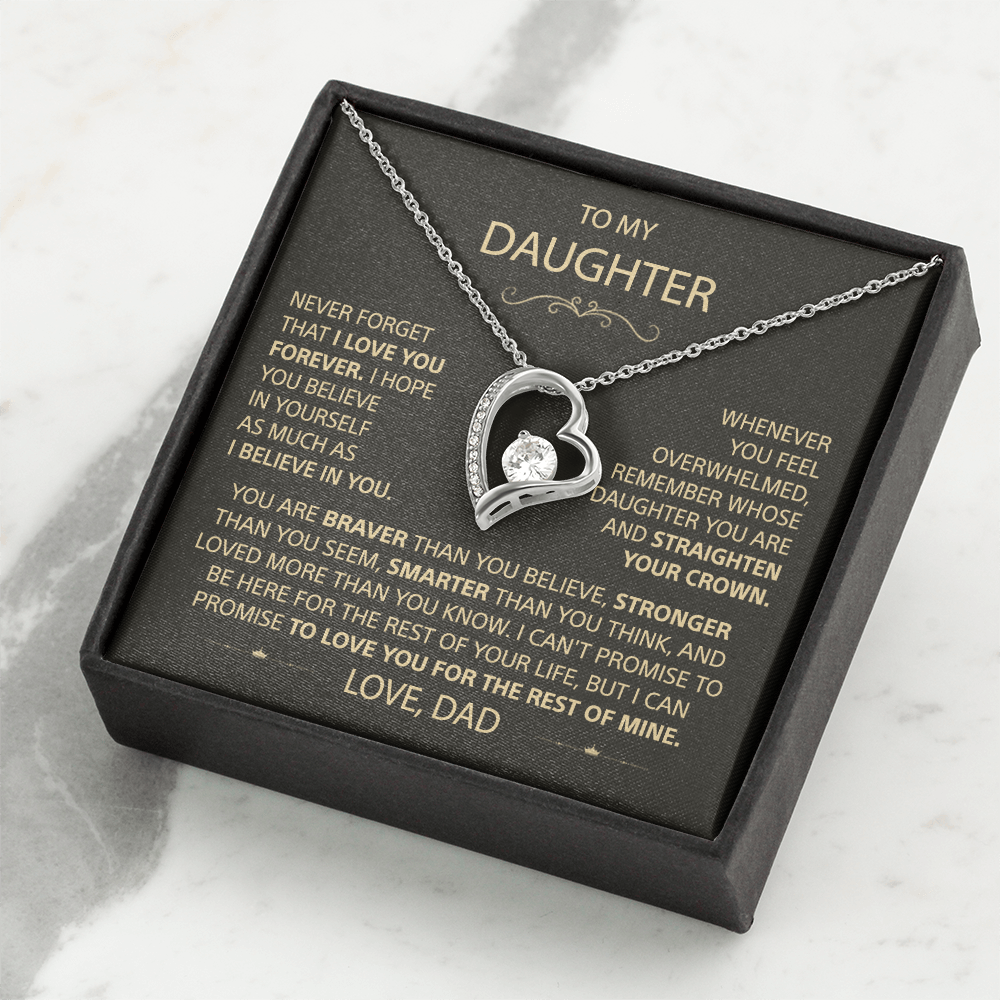 To my Daughter - Forever Love Necklace - detail 3