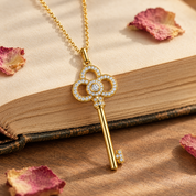 To my Queen - Love Key Necklace