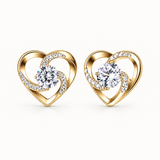 Boucles d'Oreilles Cœur