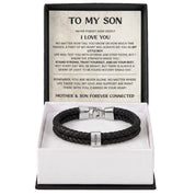 To My Son - Never Alone Bracelet