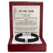 To My Son - Never Alone Bracelet