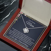 To my Amazing Mom - Love Knot Necklace