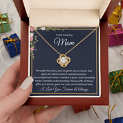 To my Amazing Mom - Love Knot Necklace