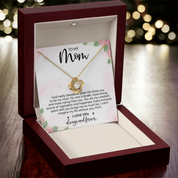 To my Mom - Love Knot Necklace