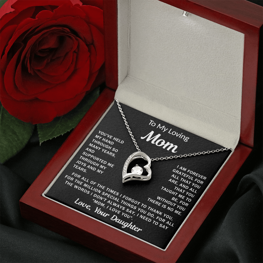 To my Loving Mom - Forever Love Necklace