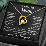 To my Loving Mom - Forever Love Necklace