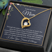 To my Amazing Mom - Forever Love Necklace
