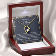 To my Amazing Mom - Forever Love Necklace