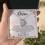 To my Mom - Forever Love Necklace