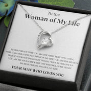 To the Woman of My Life - Forever Love Necklace