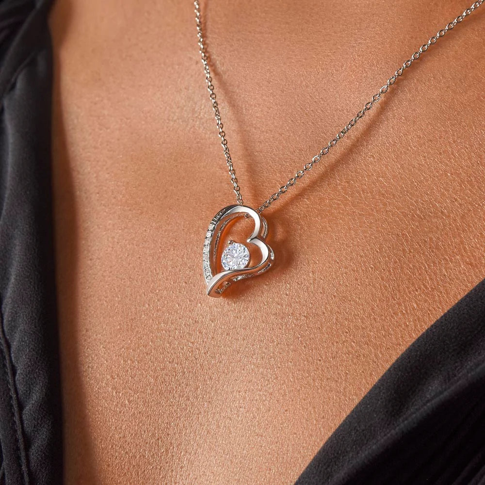To the Woman of My Life - Forever Love Necklace
