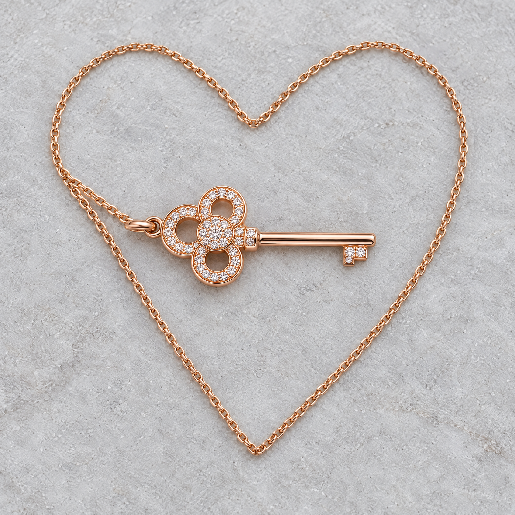 To my Queen - Key Necklace