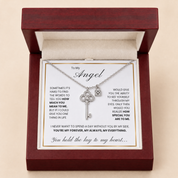 To my Angel - Key Necklace