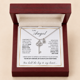 To my Angel - Key Necklace