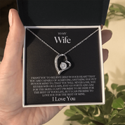 To my Wife - Forever Love Necklace
