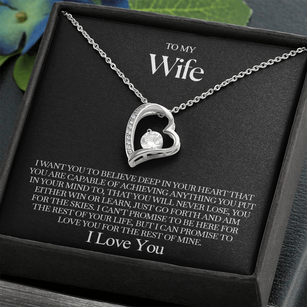 To my Wife - Forever Love Necklace