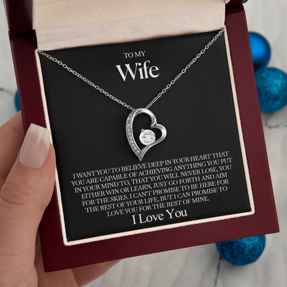 To my Wife - Forever Love Necklace