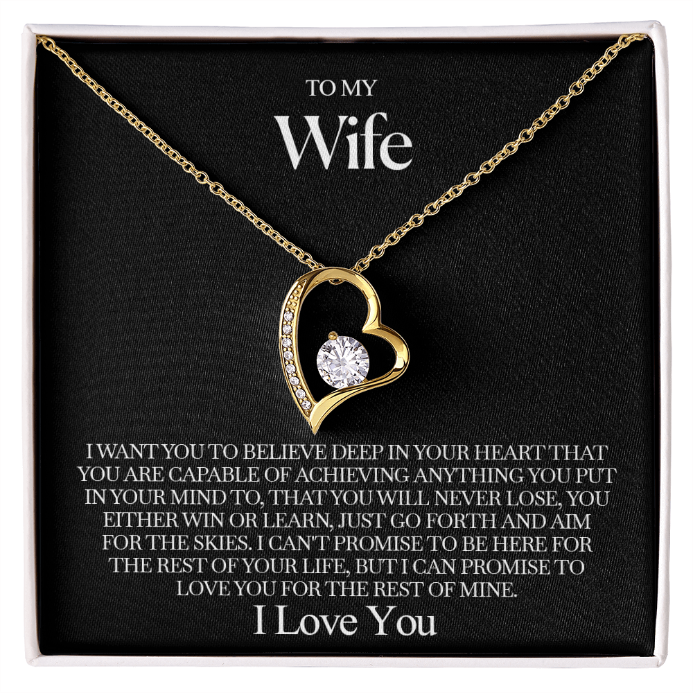 To my Wife - Forever Love Necklace