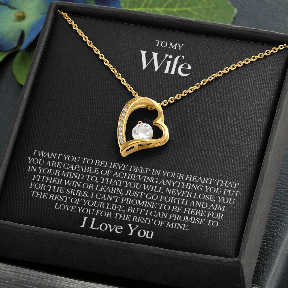 To my Wife - Forever Love Necklace