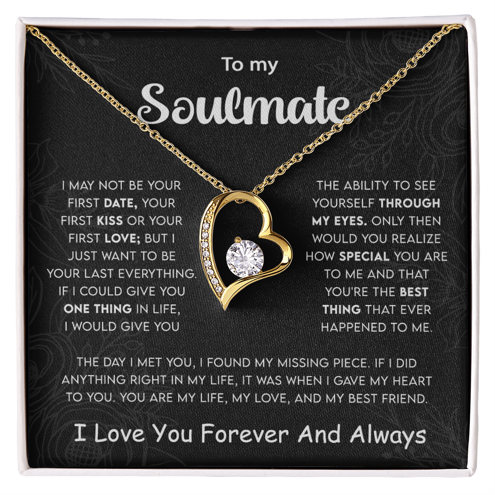 To my Soulmate - Forever Love Necklace