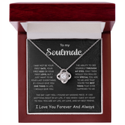 To my Soulmate - Love Knot Necklace