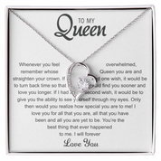 To my Queen - Forever Love Necklace