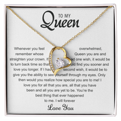 To my Queen - Forever Love Necklace