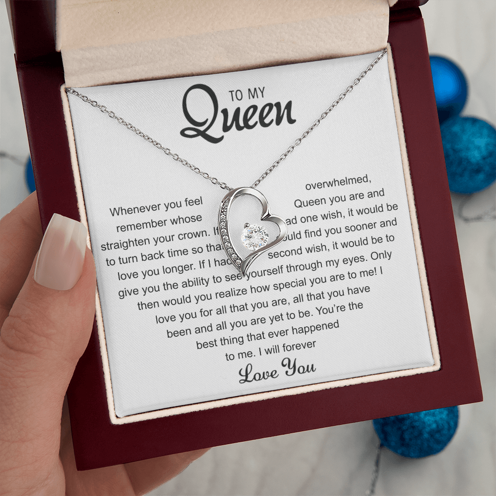 To my Queen - Forever Love Necklace