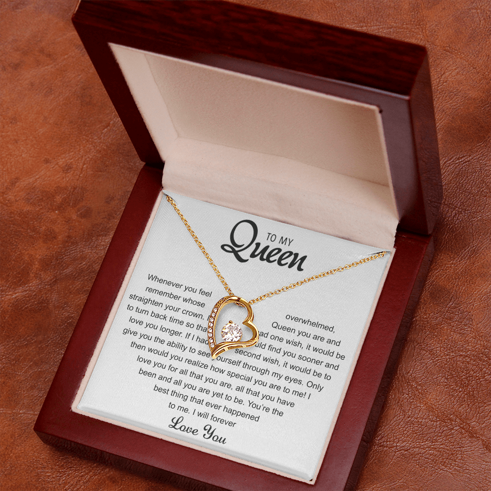 To my Queen - Forever Love Necklace