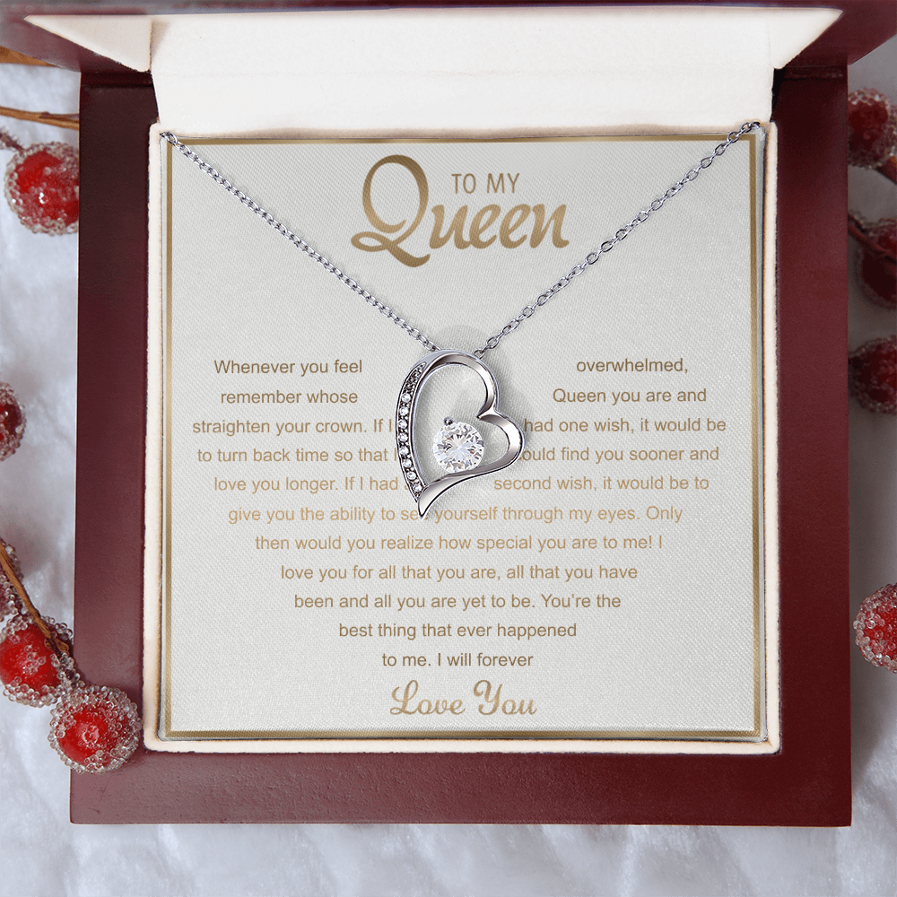 To my Queen - Forever Love Necklace