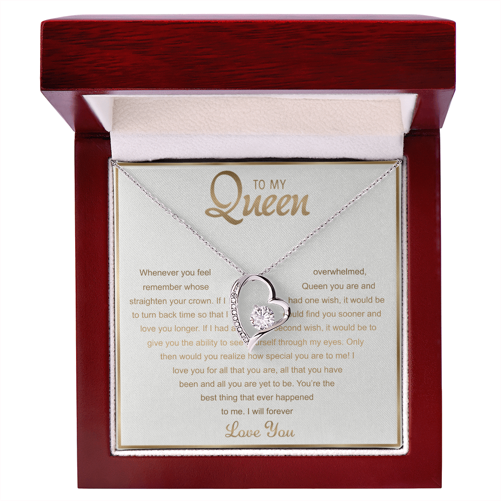 To my Queen - Forever Love Necklace