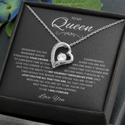 To my Queen - Forever Love Necklace