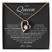 To my Queen - Forever Love Necklace