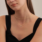 To my Queen - Solitaire Necklace