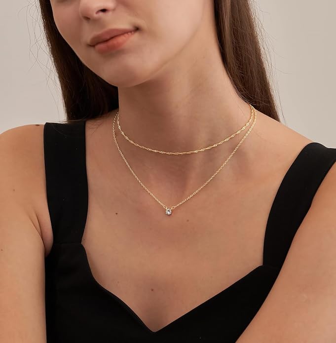 To my Queen - Solitaire Necklace