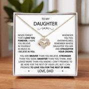 To my Daughter - Endless Love Necklace