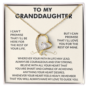 To my Granddaughter - Forever Love Necklace
